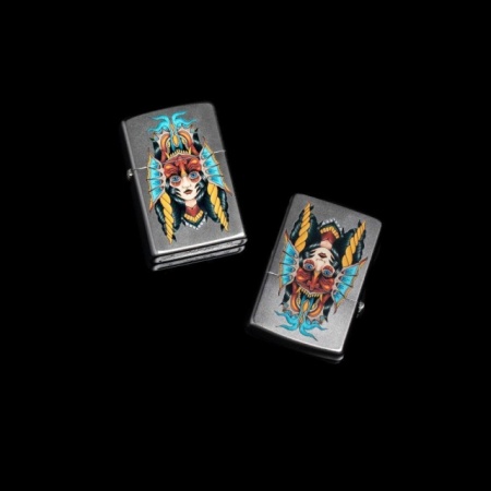 Зажигалка Zippo Two Face Design - Img 6