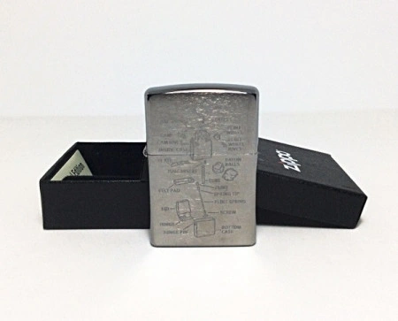 Зажигалка Zippo 200 Anatomy Of Lighter - Img 3