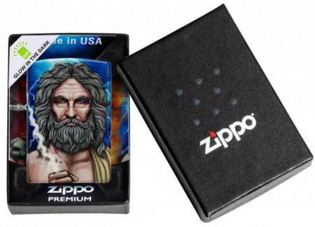 Зажигалка Zippo 49193 Greek God Clash 540 Color Design - Img 7