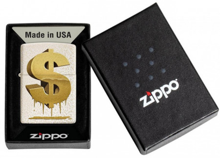 Зажигалка Zippo 49681 Drippy Dollar - Img 3