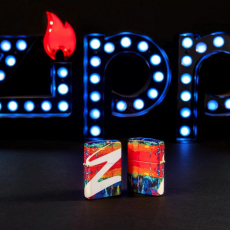 Зажигалка Zippo 49682 Drippy Z 540 Color Design - Img 6