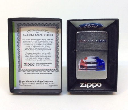 Зажигалка Zippo 5309 Ford Mustang - Img 2