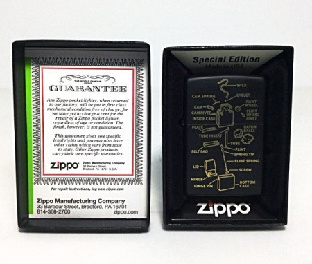 Зажигалка Zippo 76182 Anatomy Of Lighter - Img 2