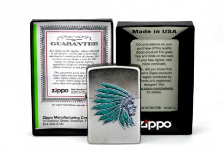 Зажигалка Zippo 76515 Indian Head - Img 3
