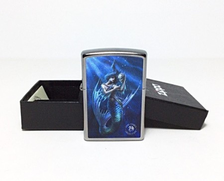 Зажигалка Zippo 79599 Anne Stokes Mermaid with Skull - Img 3