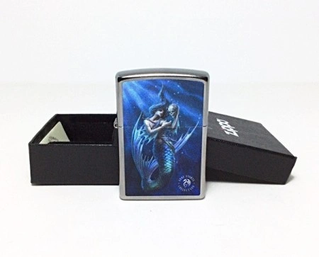 Зажигалка Zippo 79599 Anne Stokes Mermaid with Skull - Img 3