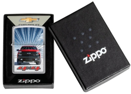 Зажигалка Zippo 80664 Chevrolet Silverado 4x4 - Img 3