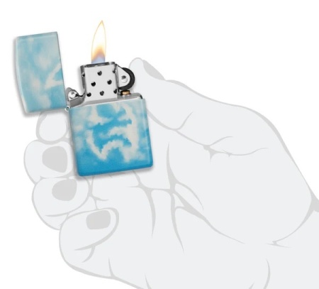 Зажигалка Zippo Cloudy Sky Design 540 Color Design - Img 6