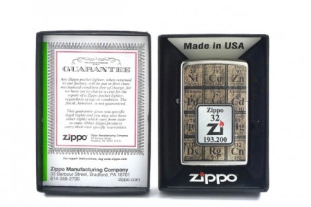 Зажигалка Zippo Periodic Table of the Elements - Img 2