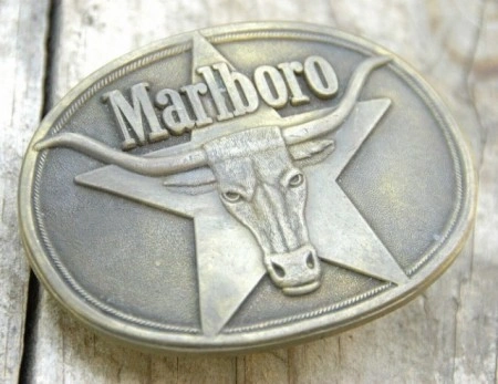 Пряжка для ремня Marlboro Vintage 1987 - Img 2