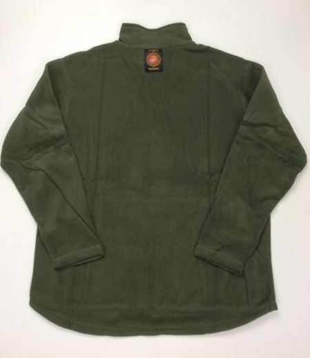 Флисовый пуловер USMC Peckham Polartec 100 OD Green - Img 2