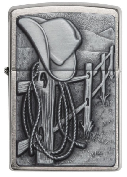 Зажигалка Zippo 24879 Resting Cowboy Emblem - Img 5