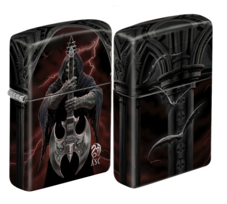 Зажигалка Zippo 4853 Anne Stokes-Grim Reaper 540 Color Design - Img 3