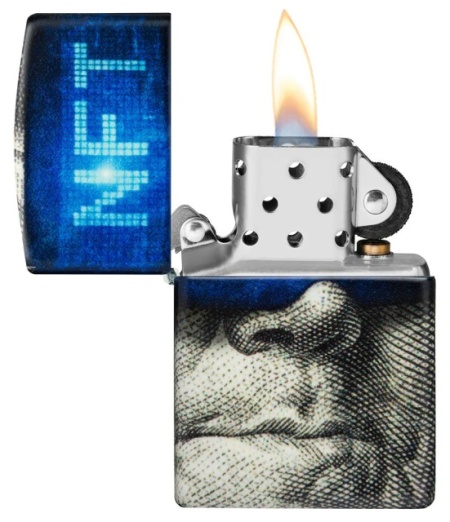 Зажигалка Zippo 48540 NFT Currency 540 Color Design - Img 3