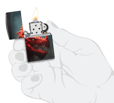 Зажигалка Zippo 48777 Red Dragon Design 540 Color - Img 6