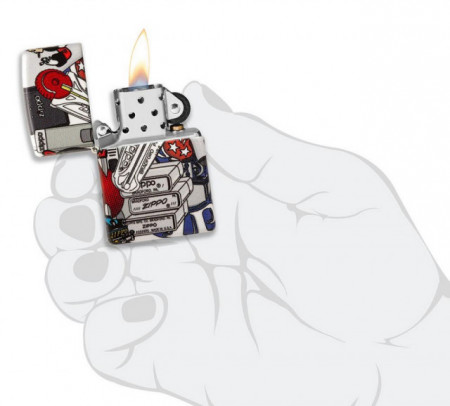 Зажигалка Zippo 49352 I Spy Zippo Design - Img 5