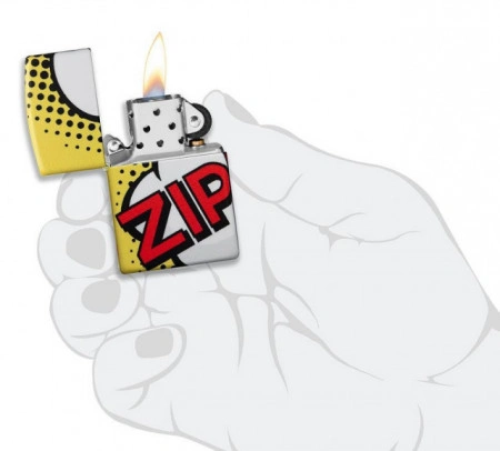 Зажигалка Zippo 49533 Comic 540 Color Design - Img 5
