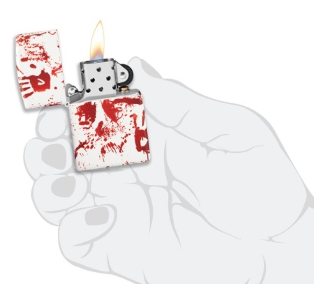 Зажигалка Zippo 49808 Bloody Hand 540 Color Design - Img 6