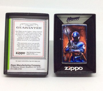 Зажигалка Zippo 6959 Mazzi Soldier in Armor-Sword - Img 2
