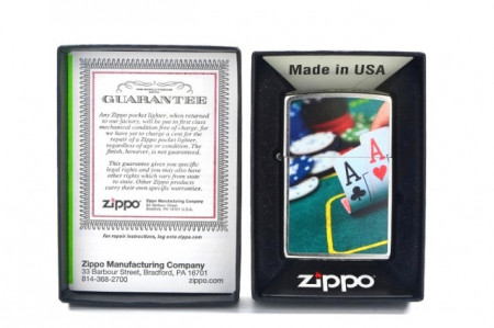 Зажигалка Zippo 80754 Poker Pocket Aces - Img 2