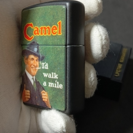 Зажигалка Zippo Camel CZ 050 I'd Walk A Mile - Img 5