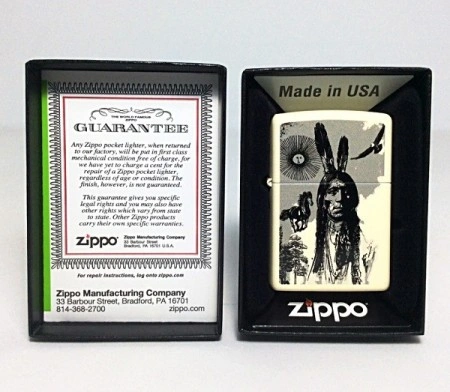 Зажигалка Zippo Indian Portrait - Img 2