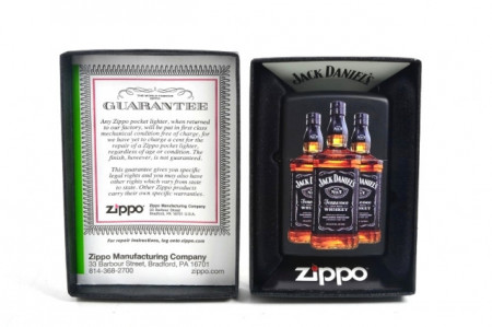 Зажигалка Zippo Jack Daniels Three Bottles - Img 2