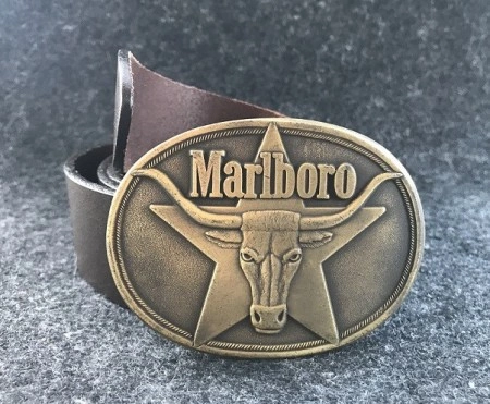 Пряжка для ремня Marlboro Vintage 1987 - Img 5
