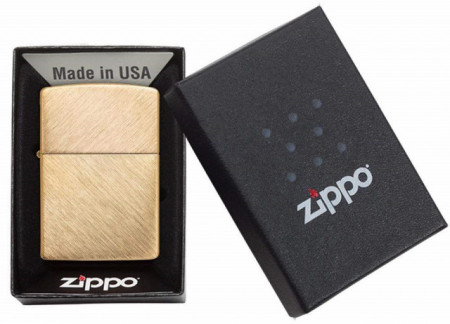 Зажигалка Zippo 29830 Herringbone Sweep Brass - Img 4