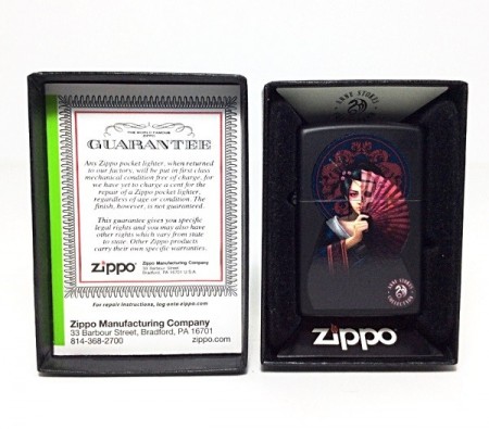 Зажигалка Zippo 46839 Anne Stokes Geisha Girl - Img 2