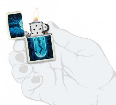 Зажигалка Zippo 48520 Woman in Tube Design - Img 5