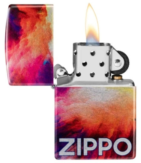 Зажигалка Zippo 48982 Tie Dye Design 540 Color Double Sided - Img 4