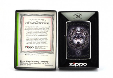 Зажигалка Zippo 5812 Anne Stokes Wolf - Img 2