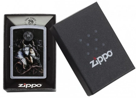 Зажигалка Zippo 79266 Anne Stokes-Wolf With Woman - Img 3