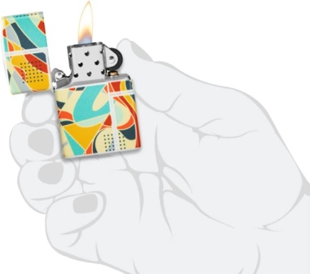 Зажигалка Zippo Abstract Painting 540 Color Design - Img 5