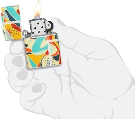 Зажигалка Zippo Abstract Painting 540 Color Design - Img 5