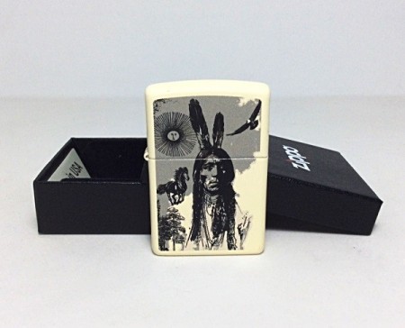 Зажигалка Zippo Indian Portrait - Img 3