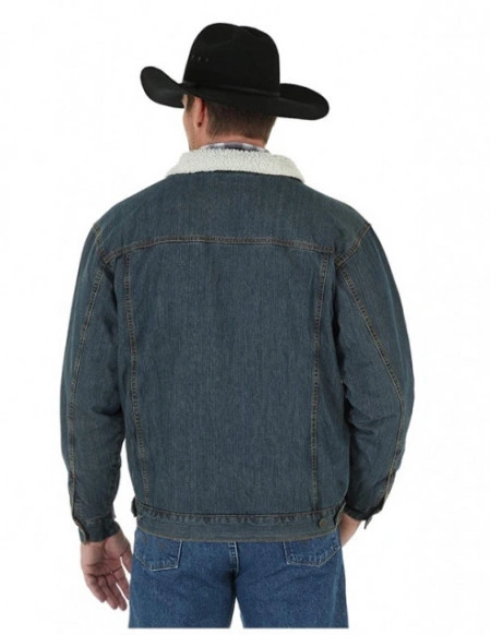 Куртка джинсовая Wrangler Mens Sherpa Cowboy Cut - Img 2