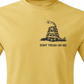 Футболка Gadsden and Culpeper - Dont Tread on Me Gold - Img 2