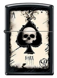 Зажигалка Zippo 218 Skull Ace