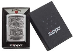 Зажигалка Zippo 250JB 928 Jim Beam Pewter Emblem - Img 3