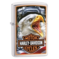 Зажигалка Zippo 29499 Harley Davidson Mazzi Eagle