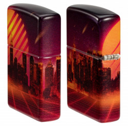 Зажигалка Zippo 48505 Cyber City 540 Color Design - Img 4