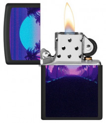 Зажигалка Zippo 49809 Sunset Black Light Design - Img 2
