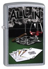 Зажигалка Zippo 78228 Royal Flush with Cigar