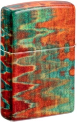 Зажигалка Zippo Orange Brush Stroke 540 Color Design