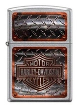 Зажигалка Zippo 1698 Harley Davidson-Logo Diamond Plate