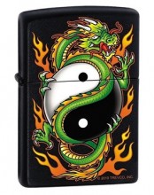 Зажигалка Zippo 218 Yin Yang Dragon