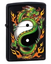 Зажигалка Zippo 218 Yin Yang Dragon
