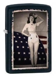Зажигалка Zippo 28533 Woman Saluting